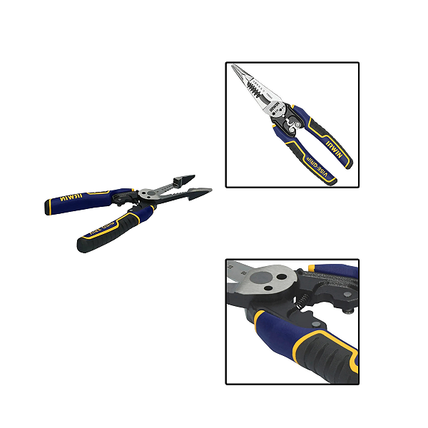 Alicate Desencapador De Fios Crimpador 7 em 1