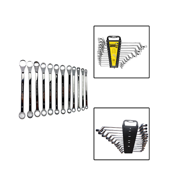 Jogo De Chave Estrela De Aço C/ 12 Peças 6 a 32mm