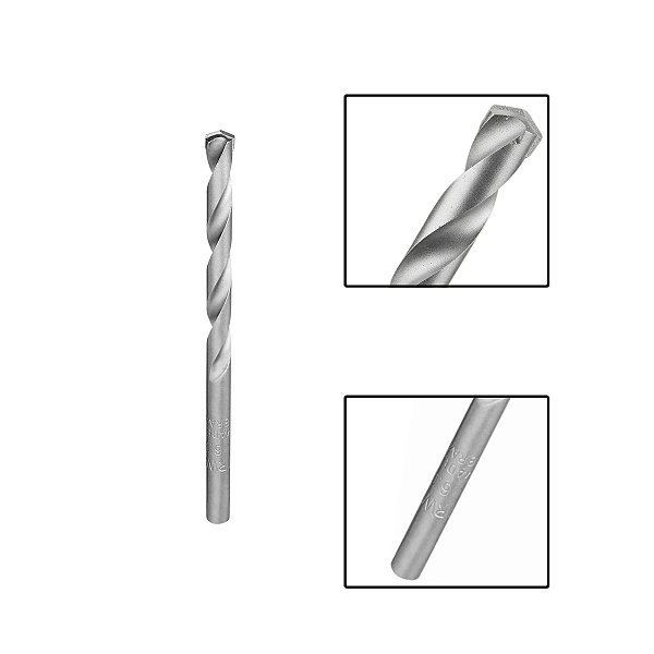 Broca De Aço Para Concreto 9.5 X 120mm