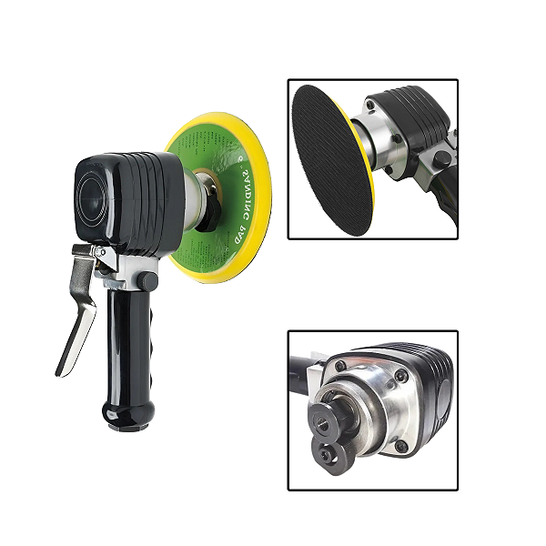 Lixadeira Orbital Pneumatica 6" 10.000 Rpm