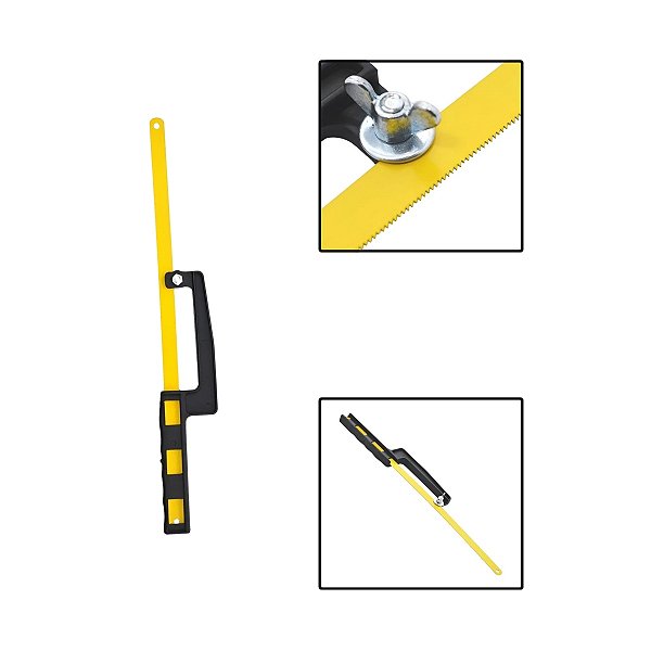 Mini Arco Serra Manual Com Lâmina Corte Serrinha