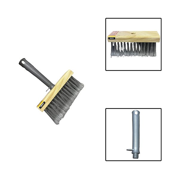 Broxa Retangular Pintura Limpeza 16.5 X 5.8 Cm