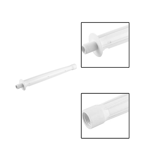 Braço Para Chuveiro 30 Cm Abs Branco