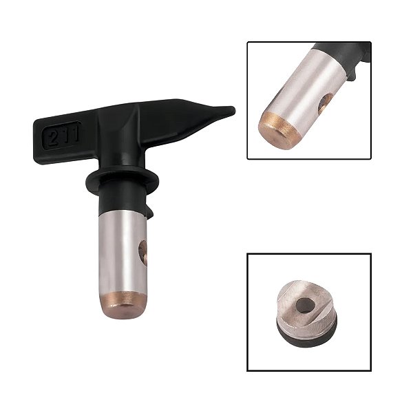 Bico Leque 211 Aço Inox Airless MPA Vonder