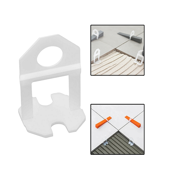 Espaçador E Nivelador Para Pisos 1,5mm Pct C/ 100 Pçs