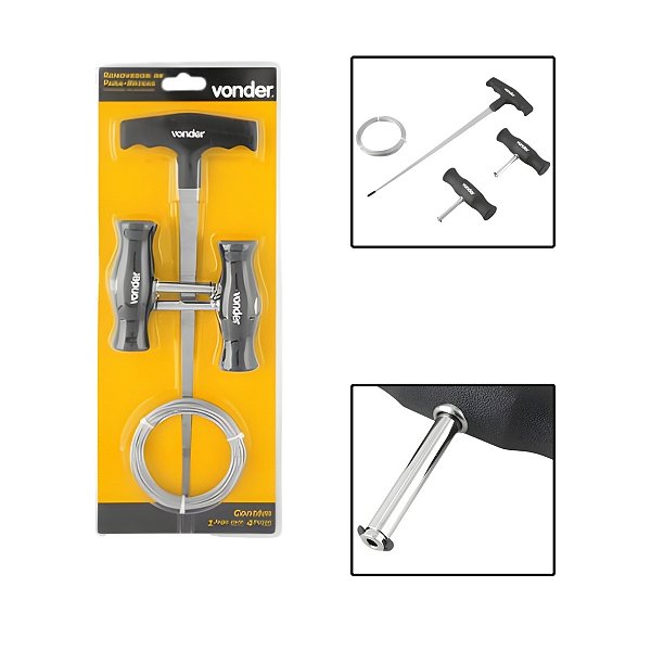 Conjunto Removedor De Para Brisas Com Cordoalha