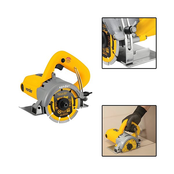 Serra Mármore 4.3/8" 1300W 220V 50/60 Hz C/ Disco