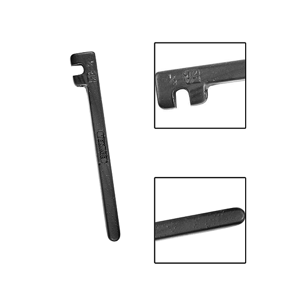 Chave Dobrar Virar Ferro 1/2" Reforçada Preta