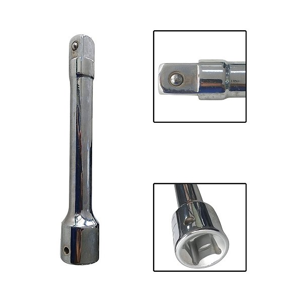Extensão Para Soquetes Cromo Vanádio 3/4 X 8"