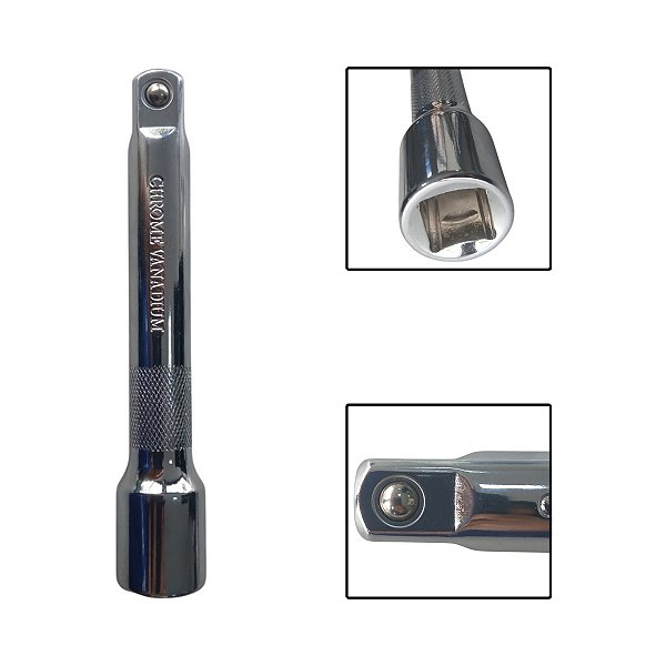 Extensão Para Soquetes Cromo Vanádio 1/2 X 5"