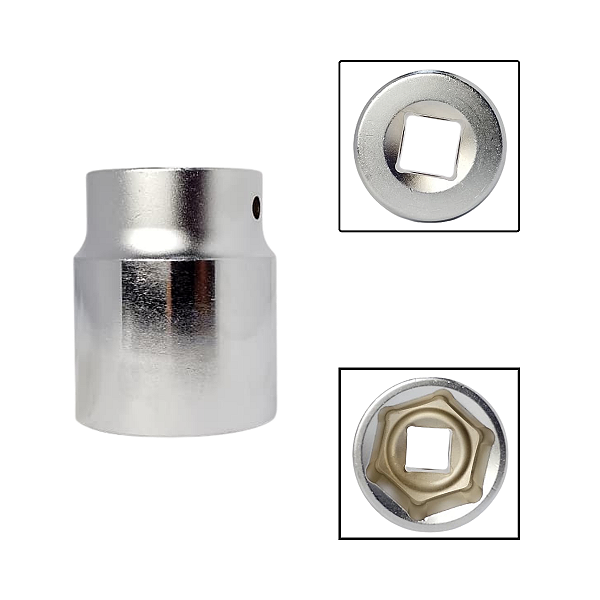 Soquete Sextavado Aço Cromo Vanádio 3/4" 41mm