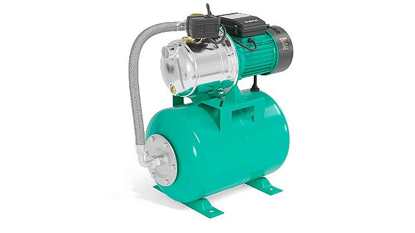 Bomba Pressurizadora Shimge JET1100G2 com Tanque 24L 1.5Cv Bivolt