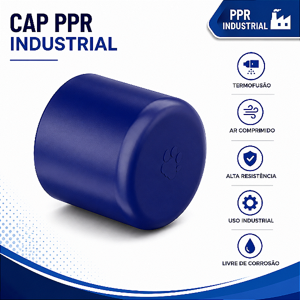 Cap Ppr Industrial 40 mm