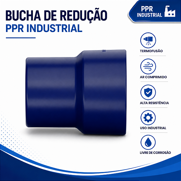 Bucha De Redução Ppr Industrial 25 mm X 20 mm