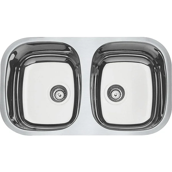 Cuba Embutir Dupla Isis 77 X 45 Cm Inox Tramontina