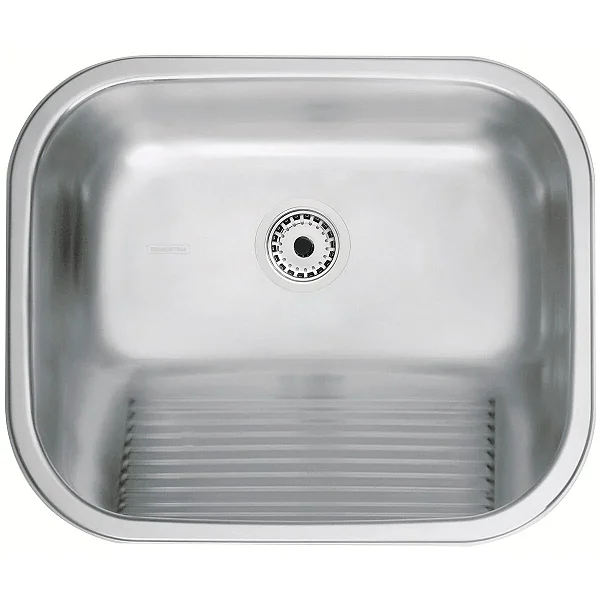 Tanque de Encaixe Inox Escovado C/ Válvula 50 x 40 cm Tramontina