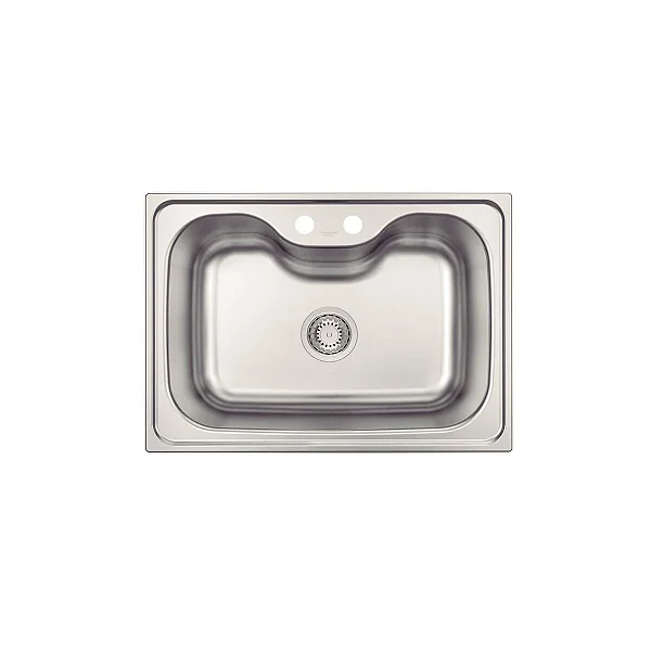 Cuba de Sobrepor Morgana 69 x 49 cm Inox com Válvula Tramontina