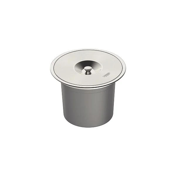 Lixeira de Embutir com Balde Plástico Inox 8L Tramontina