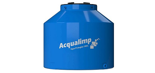 Caixa D Água Acqualimp Água Protegida 1.500 L