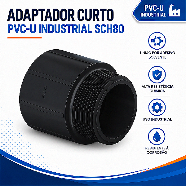 Adaptador Pvc-u Sch80 L/R 1''
