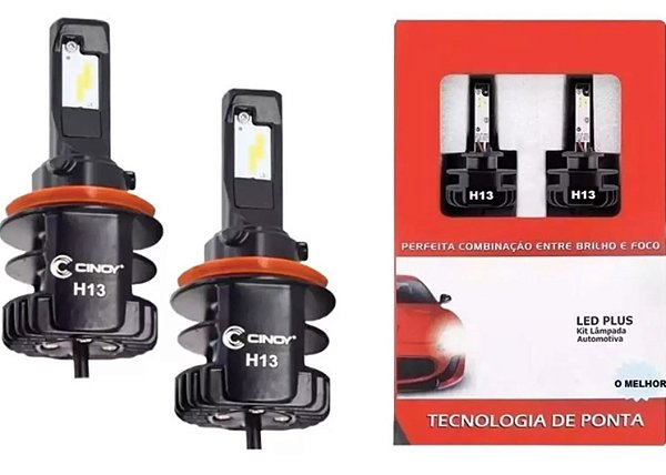 KIT LAMPADA SUPER LED PLUS CINOY H13