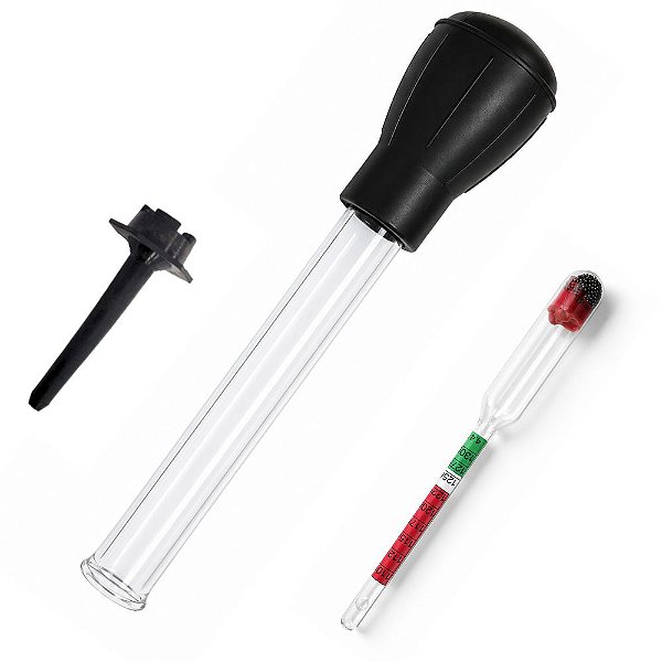 DENSIMETRO VIDRO TESTE DE DENSIDADE DE LIQUIDOS DE BATERIAS