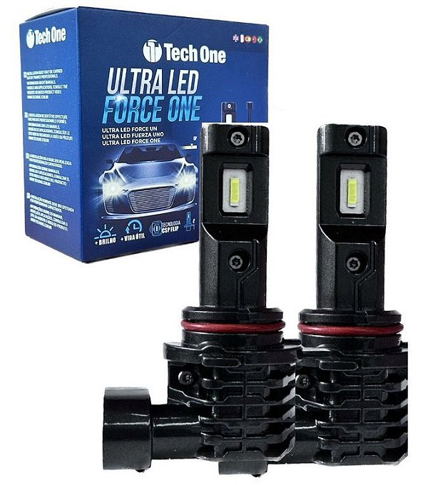 ULTRA LED FORCE ONE 12V 8000K HB3 9005 TECH ONE