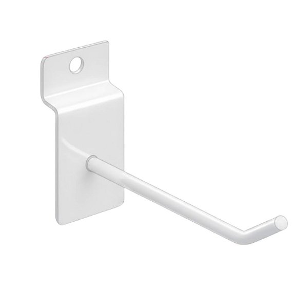 GANCHO PARA PAINEL CANALETADO COR BRANCO 10CM