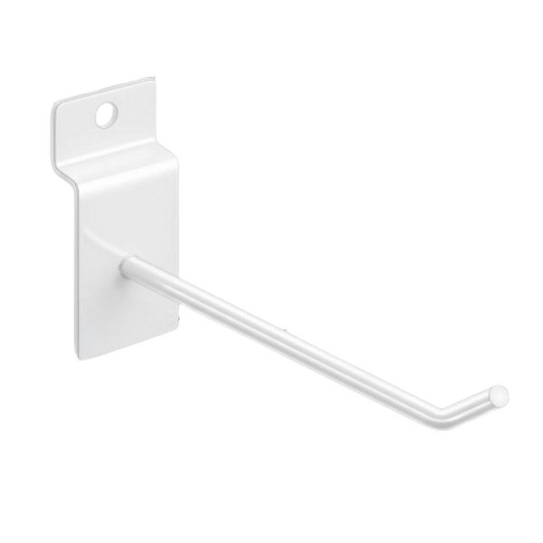 GANCHO PARA PAINEL CANALETADO COR BRANCO 15CM