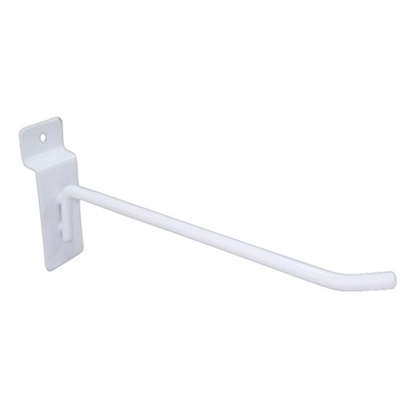 GANCHO PARA PAINEL CANALETADO COR BRANCO 15CM