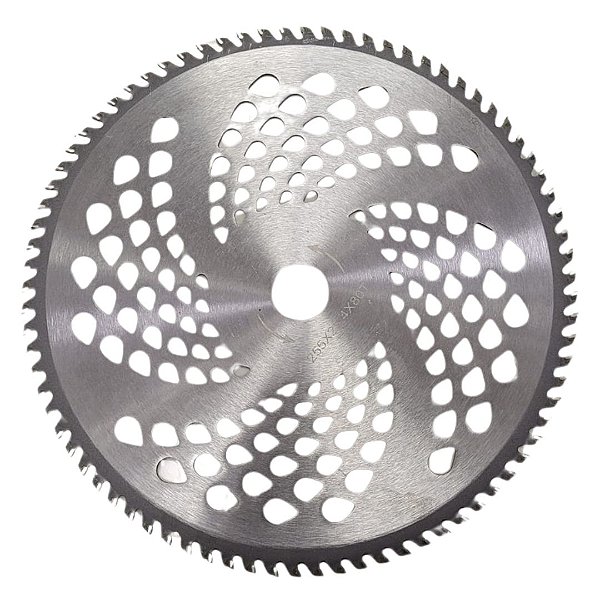 DISCO LAMINA DE CORTE CIRCULAR PARA ROCADEIRA 25CM 80 DENTES