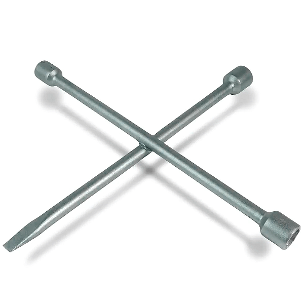CHAVE DE RODA MODELO CRUZ 17/19/21 MM COM ESPATULA TECHONE