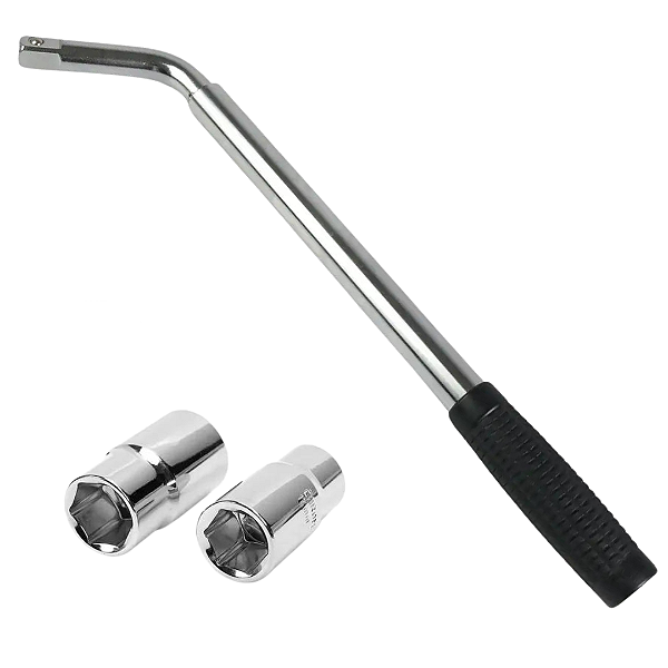 CHAVE DE RODA L TELESCOPICA EXTENSIVA 17/19/21/23 MM TECHONE