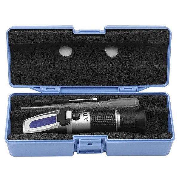 REFRATOMETRO 0-80% V/V TEOR ALCOOLICO VINHOS E DESTILADOS