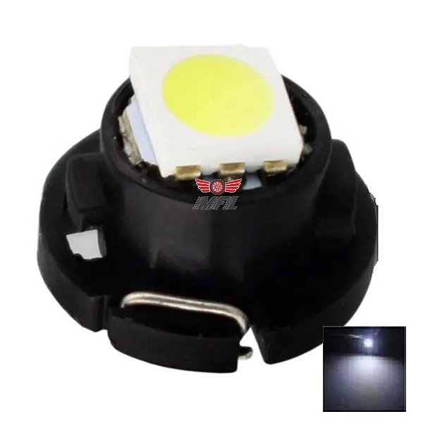 LAMPADA T3 8MM LED BRANCO 12V