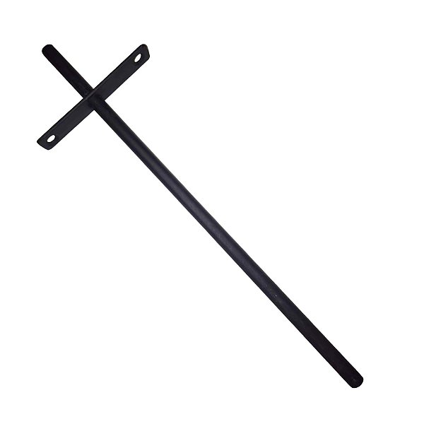 SUPORTE METALICO INVISIVEL PARA PRATELEIRA 25CM FERRO 3/8