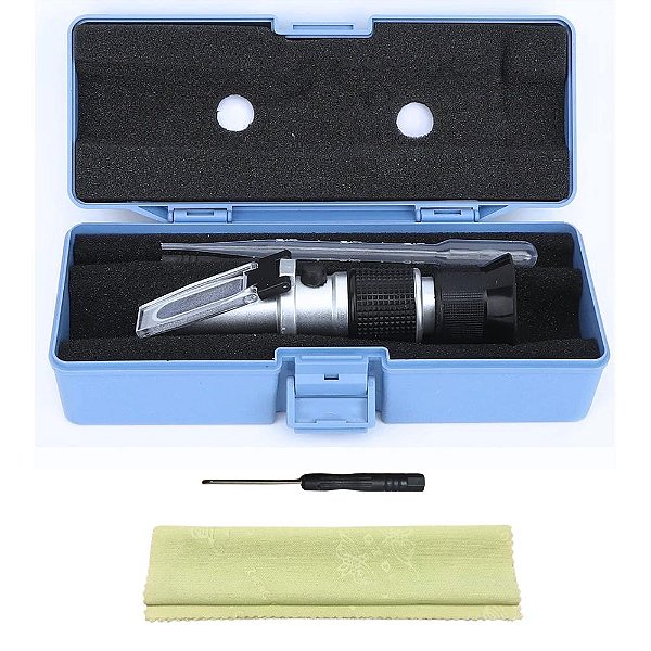 REFRATOMETRO 4 EM 1 ARREFECIMENTO, BATERIA, GLICOL, UREIA