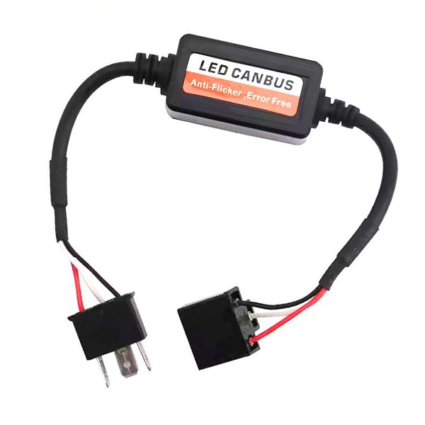 RESISTOR CANCELLER VEICULAR PARA LAMPADA H4 (UNIDADE)