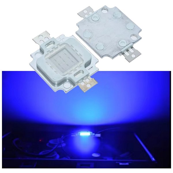 CHIP SUPER POWER LED 10W 9V-12V AZUL