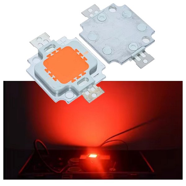 CHIP SUPER POWER LED 10W 9V-12V VERMELHO
