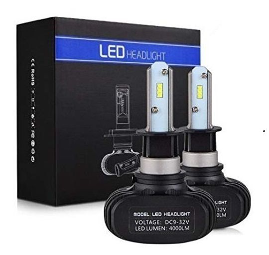 KIT FAROL SUPER LED S1 MODELO H27 881 12V/24V 6500K