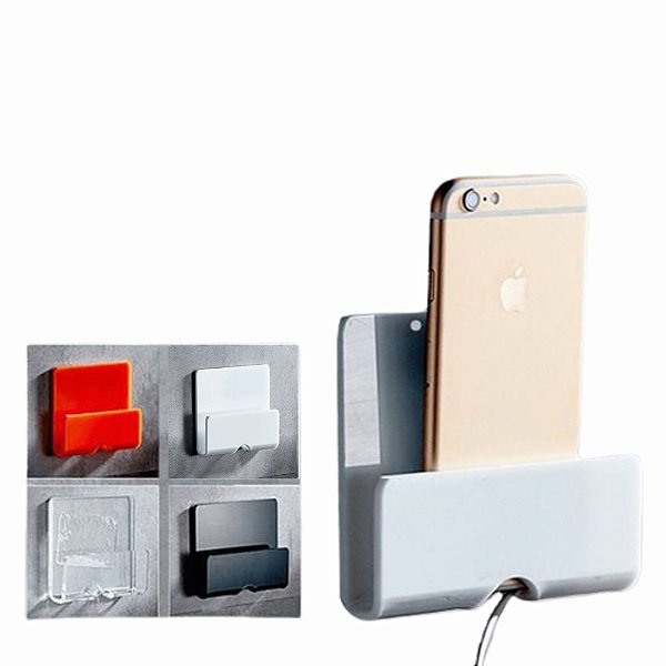 Suporte De Carregamento Para Parede De Celular Em Acrílico