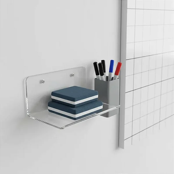 Suporte de Apagador para Lousa ou Quadro em Acrílico