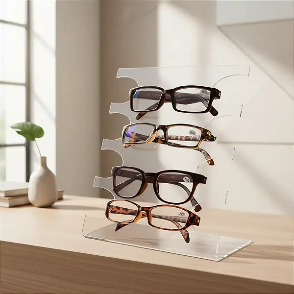 Display Expositor Para 4 Óculos