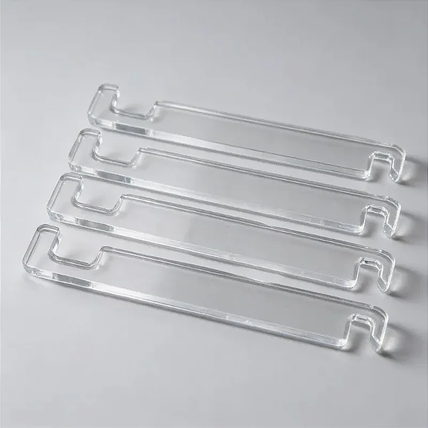 SUPORTE NARIZ PARA EXPOSITOR DE ÓCULOS EM ACRÍLICO 5 MM COM ENCAIXE PARA 6 MM