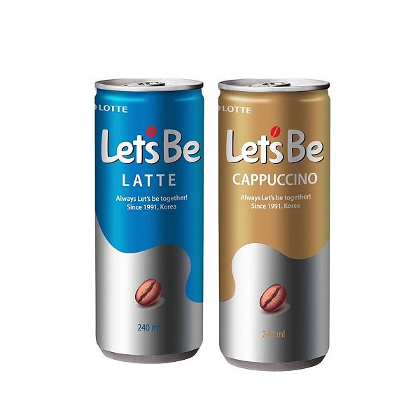 CAFÉ COREANO LETS BE LOTTE - 240ml