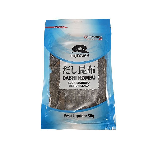 ALGA MARINHA DESIDRATADA KOMBU DASHI FUJIYAMA 50g