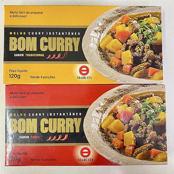 BOM CURRY TRADICIONAL E FORTE MARUITI - 120g
