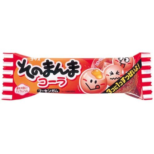 CHICLETE JAPONÊS COM SURPRESA NOS SABORES COCA E SODA