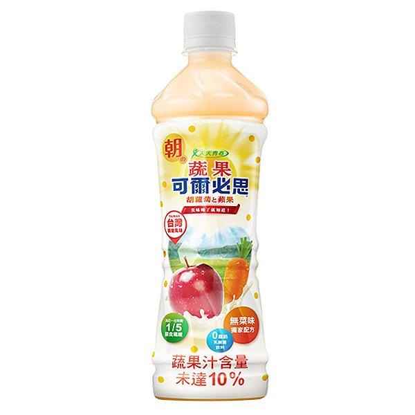 BEBIDA CALPIS SABOR MAÇÃ E CENOURA - 500 ml